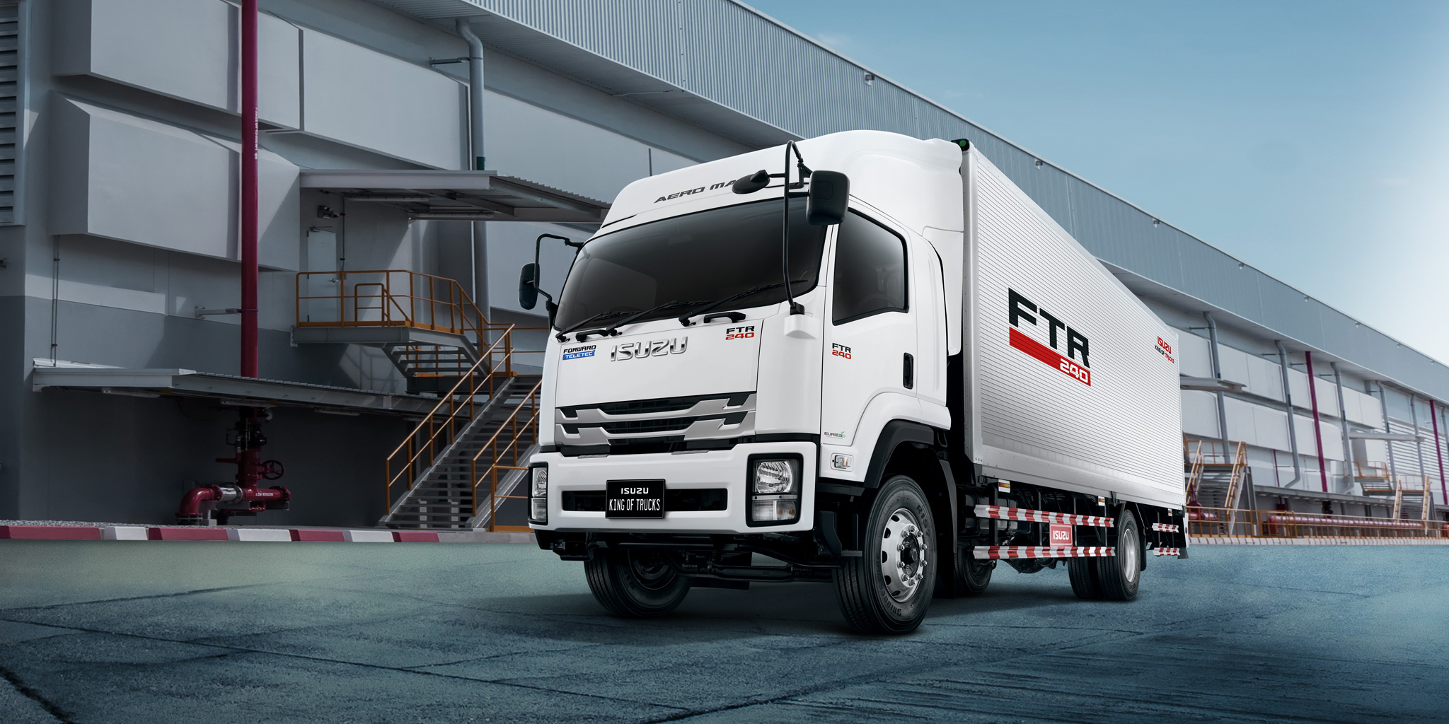 รถบรรทุก 6 ล้อ FTR 240 แรงม้า